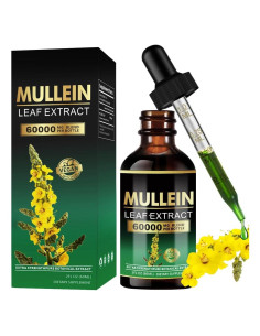 Gotas de Mullein 59.15 ml - Extracto Herbal para Pulmones