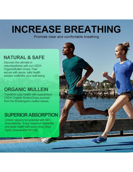 Gotas de Mullein 59.15 ml - Extracto Herbal para Pulmones