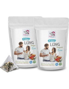 Té Natural Sin Cafeína para Apoyo Respiratorio 14 Bolsitas - SWAN LIFE ESSENTIALS 2