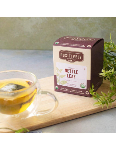 Té Herbal Hoja de Ortiga Orgánico 20 Bolsitas Botánicos