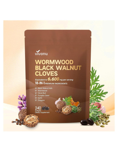 Cápsulas Digestivas 18 en 1 VivoNu 240 Geles Blandos 6600mg