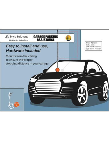Asistente de Estacionamiento PiBridge Naranja - Guía de Garaje