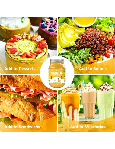 Gel de Musgo Marino Irlandés OALSE 425g Mango Piña Vegano