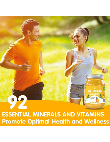Gel de Musgo Marino Irlandés OALSE 425g Mango Piña Vegano