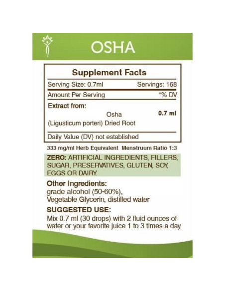 Extracto de Alcohol OSHA 118.3 ml Secretos de la Tribu