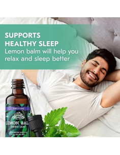 Tintura de Bálamo Limón Orgánico Florida Herbs 120 ml Vegana 2