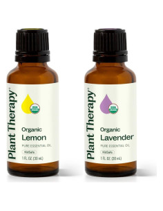 Aceites Esenciales Orgánicos Limón y Lavanda Plant Therapy 30 mL