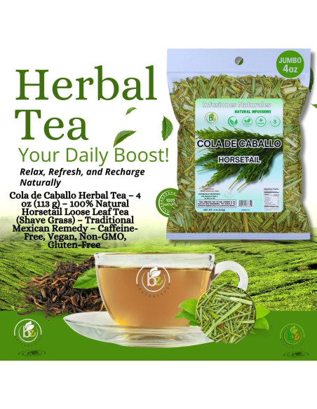 Té Herbal Cola de Caballo Bexperts 113 g - 100% Natural