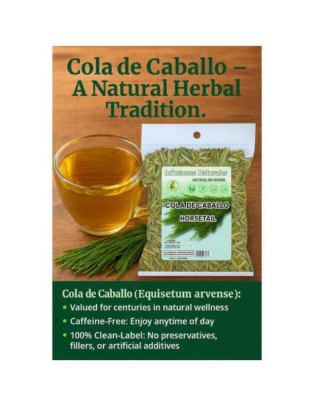 Té Herbal Cola de Caballo Bexperts 113 g - 100% Natural