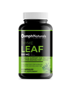 Extracto de Hoja de Tomillo Oomph Naturals 900mg 90 Cápsulas