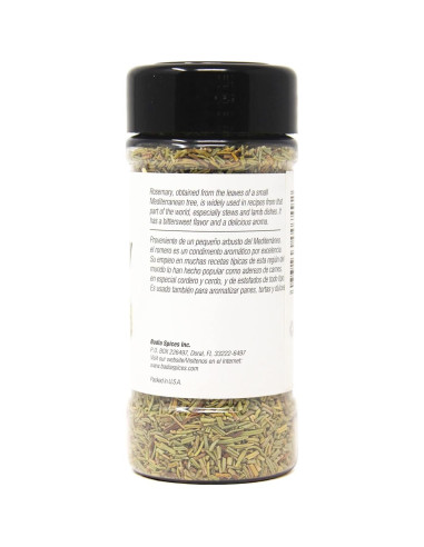 Hojas de Romero Secas Badia 28 g - Especia Aromática