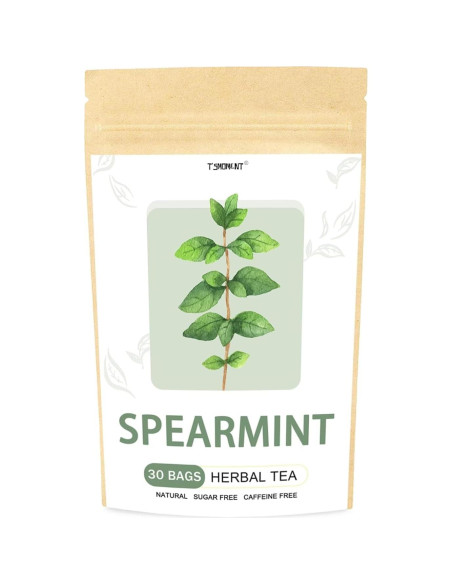 Té de Menta Verde Orgánico T'SMOMENT 30 Bolsitas 100% Natural