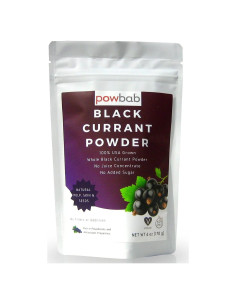 Polvo de Grosella Negra 100% powbab - 170g Sin Azúcar