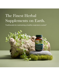 Aceite de Semilla Negra Gaia Herbs - 60 Cápsulas Veganas 2