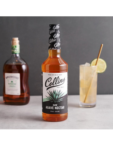 Néctar de Agave Crudo Collins 32 oz - Endulzante Natural