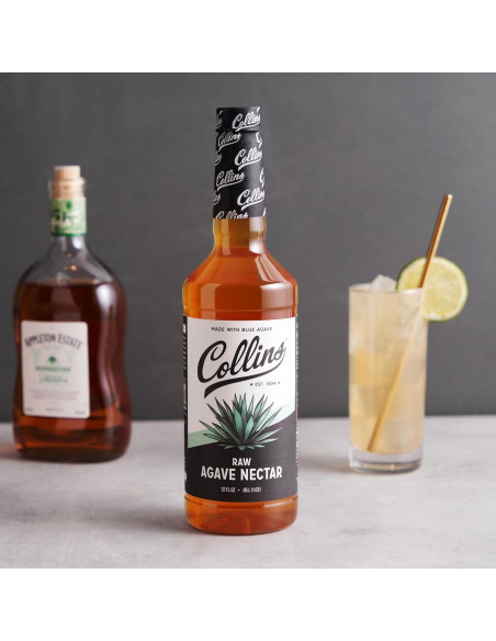 Néctar de Agave Crudo Collins 32 oz - Endulzante Natural