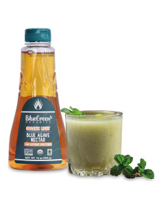 Néctar Orgánico de Agave Azul Verde 453g - Bajo Índice Glucémico