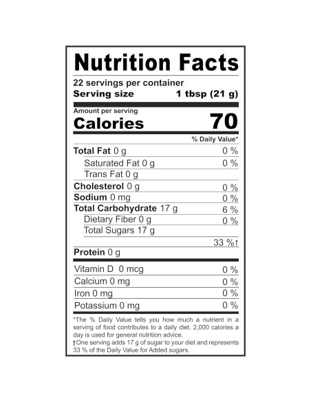 Néctar Orgánico de Agave Azul Verde 453g - Bajo Índice Glucémico