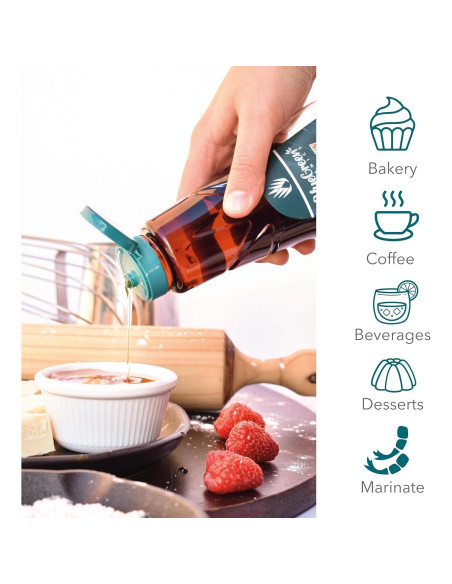 Néctar Orgánico de Agave Azul Verde 453g - Bajo Índice Glucémico