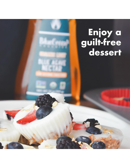 Néctar Orgánico de Agave Azul Verde 453g - Bajo Índice Glucémico