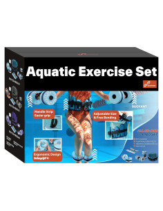 Conjunto de Ejercicio Acuático Sportneer - Pesas y Cinturón