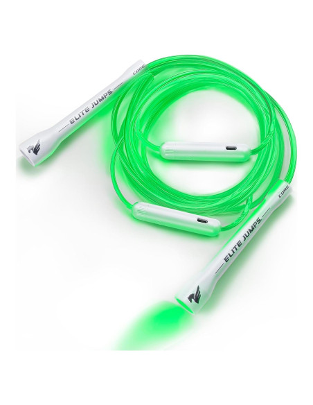 Cuerda de Saltar LED Elite Jumps - Ajustable y Recargable USB