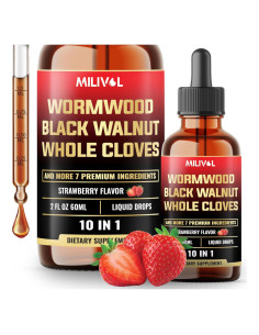 Gotas Líquidas de Artemisa 10en1 Milivol - 60 ml - Salud Digestiva