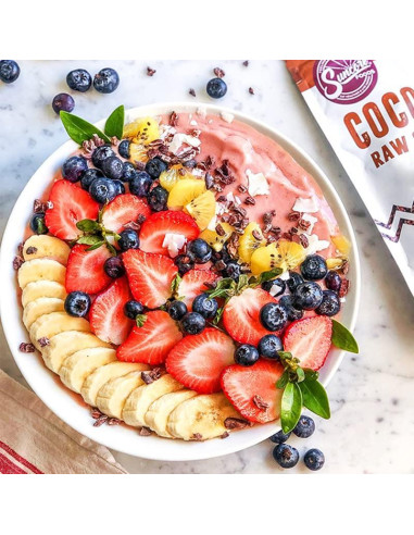 Nibs de Cacao Orgánico Suncore Foods 227g - Sin Gluten, No OGM