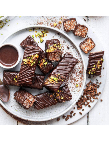 Nibs de Cacao Orgánico Suncore Foods 227g - Sin Gluten, No OGM