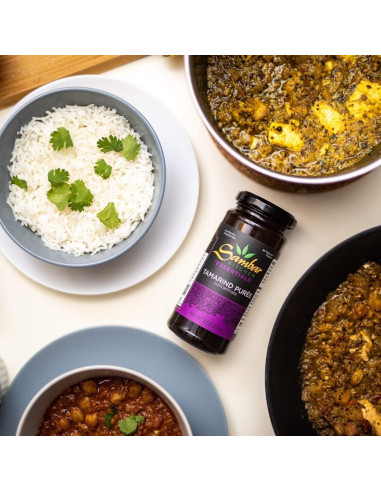Concentrado de Puré de Tamarindo Sambar Kitchen 226g Vegano