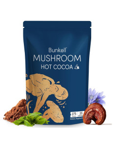 Cacao Caliente de Champiñones Bunkell 25 Porciones 177ml