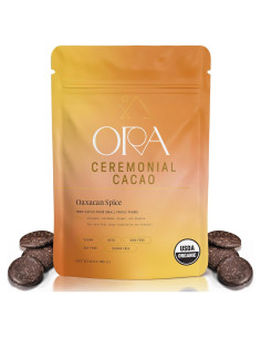 Cacao Ceremonial Orgánico Ora - 454g con Especias Oaxaqueñas