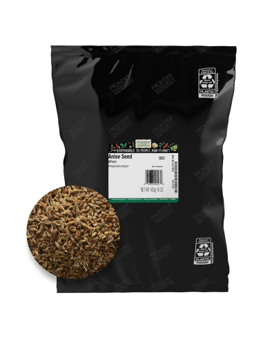 Semilla de Anís Entera Orgánica Frontier Co-op 453.6g Kosher