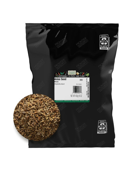 Semilla de Anís Entera Orgánica Frontier Co-op 453.6g Kosher