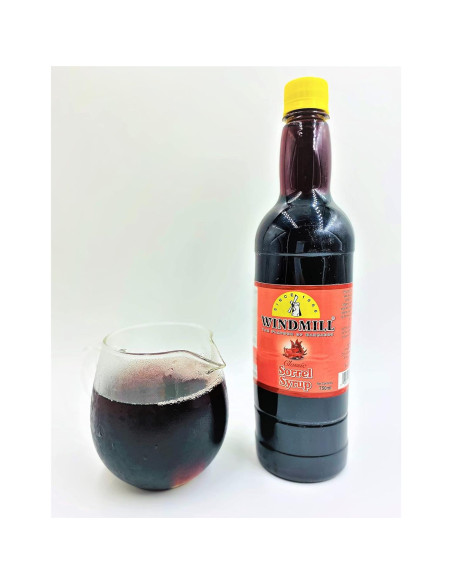 Jarabe de Sorrel 750ml Windmill - Bebida Natural Caribeña