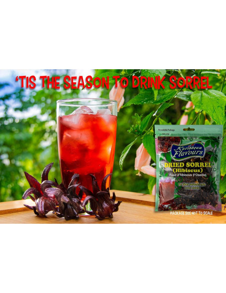 Té Herbal de Hibisco Sorrel RHS 170 Gr - 100% Natural Seco