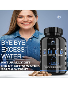 Píldoras Diuréticas Watershed 30 Cápsulas - Alivio Retención Agua 2