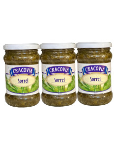 Sorbete Cracovia 300g - Sorrell Polaco Estilo Ruso - 3 Paquetes