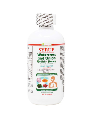 Jarabe de Berro y Cebolla Rábano EssentialProducts 226 g
