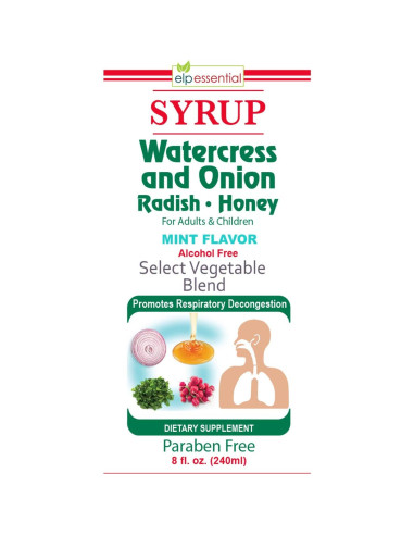 Jarabe de Berro y Cebolla Rábano EssentialProducts 226 g