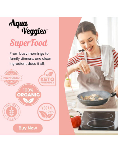 Algas Dulse Orgánicas Aqua Veggies 90g - Superfood Marino