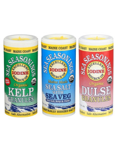 Paquete de Condimentos Marinos Maine Coast - Dulse, Kelp y Mezcla