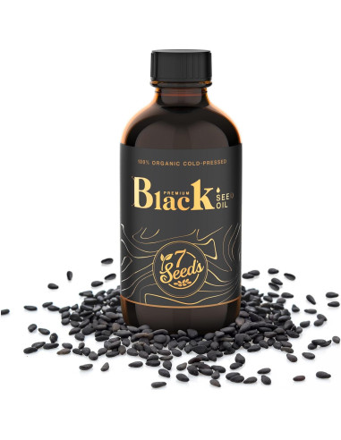 Aceite de Semilla Negra 7 Seeds 120ml - Soporte Inmunológico y Salud