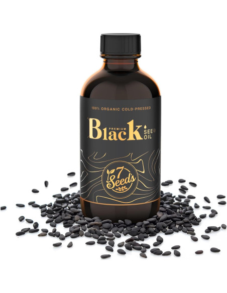 Aceite de Semilla Negra 7 Seeds 120ml - Soporte Inmunológico y Salud