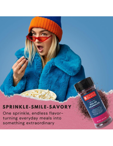 Gránulos de Dulse Ocean's Balance 35.4g - Alga Vegana y Sin Gluten