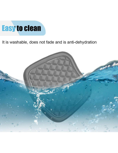 Funda de Asiento de Coche Transpirable BDZMC Universal Gris