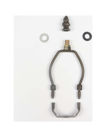 Soporte de Pantalla de Lámpara Bieye SS010 Bronce 10.16 cm