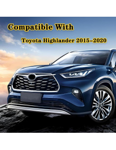 Protector Parachoques Trasero Tybock para Highlander 2015-2020 2