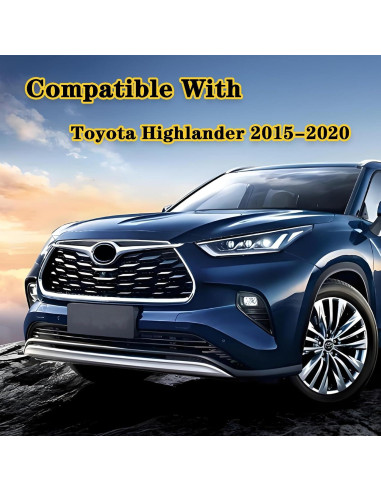 Protector Parachoques Trasero Tybock para Highlander 2015-2020