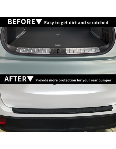 Protector Parachoques Trasero Tybock para Highlander 2015-2020